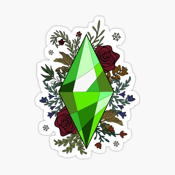 Kawaii_BloomingPlumbob Sticker
