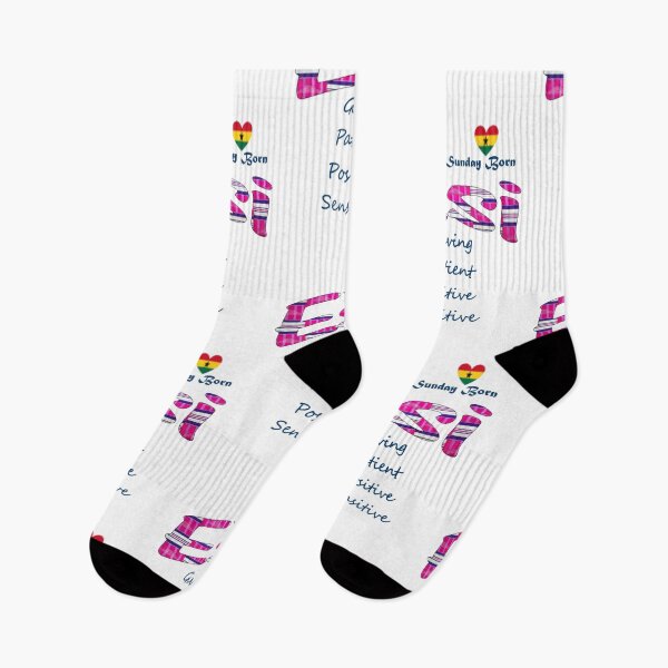 Item preview, Sunday Born Ghanaian Female Name 'Esi' in pink designed and sold by WhoWeAre.