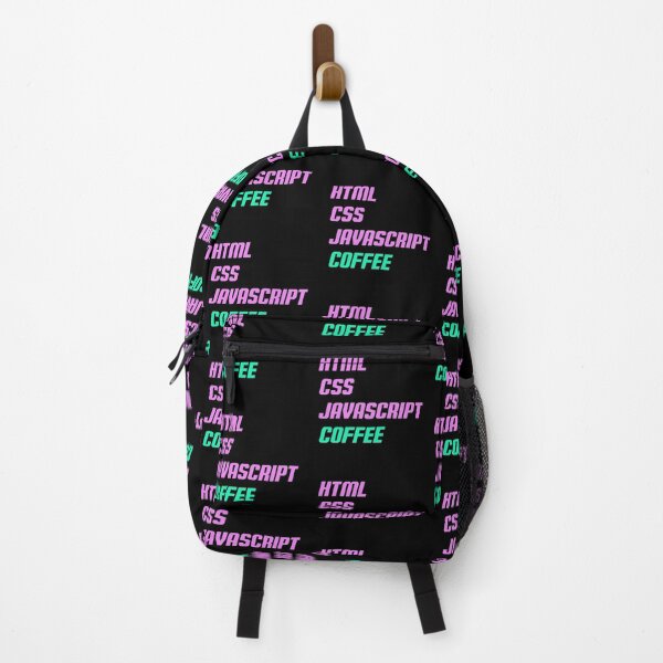 Item preview, HTML, CSS, JAVASCRIPT, COFFEE - Retro Text designed and sold by TheMajesticGoat.