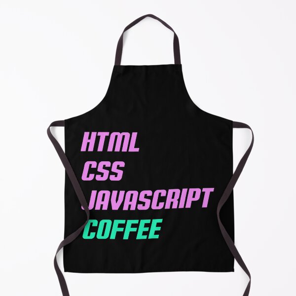 Item preview, HTML, CSS, JAVASCRIPT, COFFEE - Retro Text designed and sold by TheMajesticGoat.