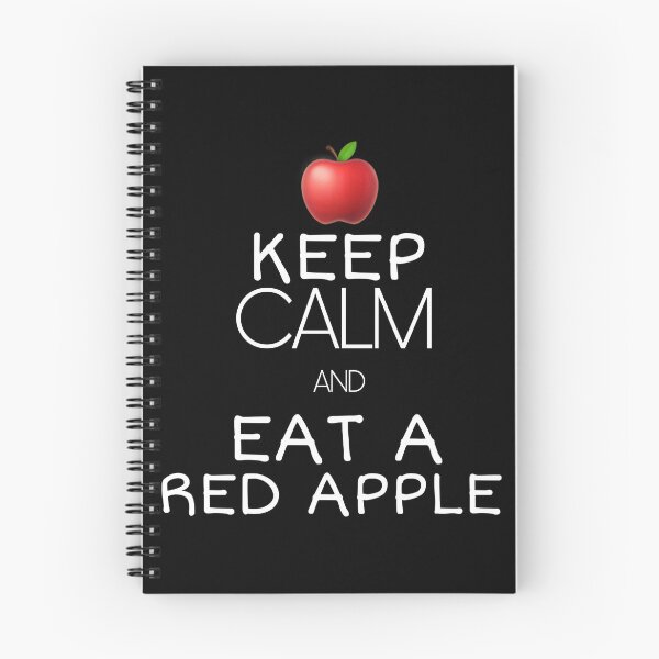 Item preview, Keep calm and eat a red apple designed and sold by salahnewdesign.