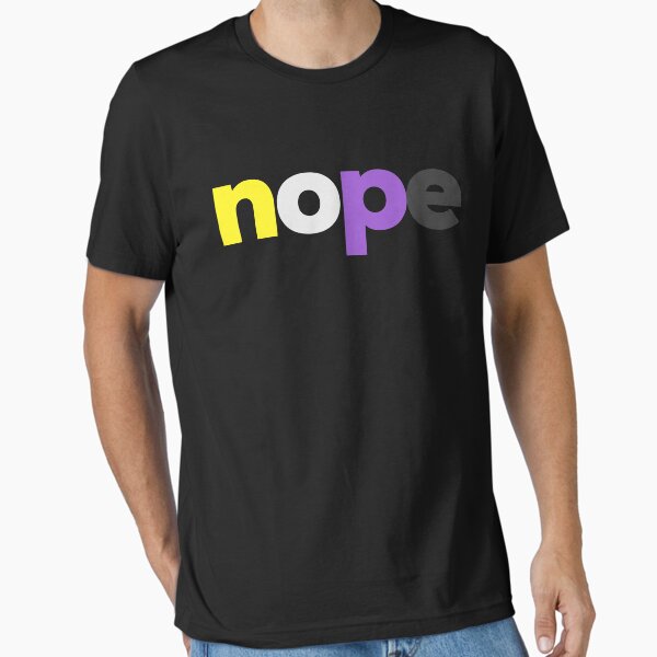 Item preview, nope. LGBTQ Nonbinary Pride designed and sold by Subtle Pride Shop.