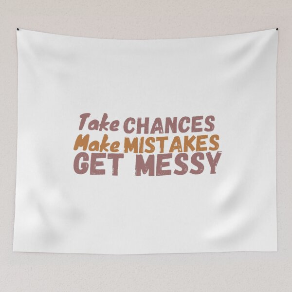 Item preview, Take Chances Make Mistakes Get Messy Vintage, Teacher Life 2020, Teacher Gifts Vintage  designed and sold by Special-Art1.
