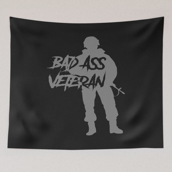 Item preview, Bad ass Veteran designed and sold by mvanakin1975.