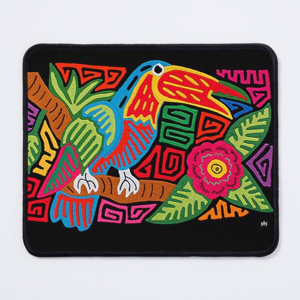 Item preview, Kuna Mola Design Tucan designed and sold by ejverf.
