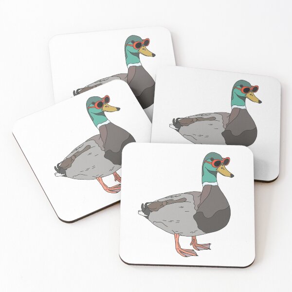 Item preview, Cool duck designed and sold by PeachCatDesigns.