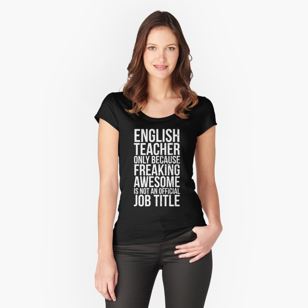 Item preview, Fitted Scoop T-Shirt designed and sold by mintytees.
