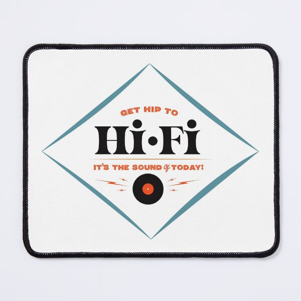 Item preview, Get hip to Hi Fi designed and sold by SerifsWhiskey.