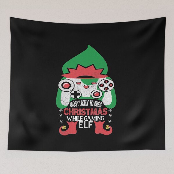 Item preview, MOST LIKELY TO MISS CHRISTMAS WHILE GAMING designed and sold by Theparticular.
