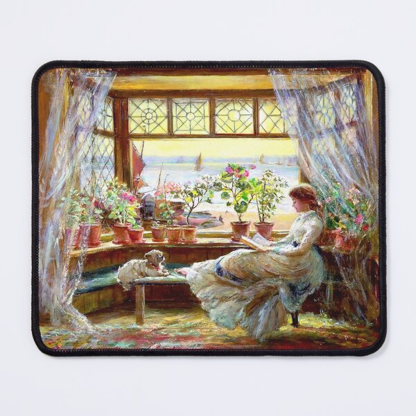 Item preview, Reading by the window - Charles james lewis designed and sold by maryedenoa.