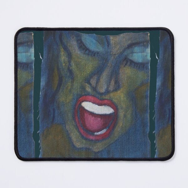 Item preview, Scream, wisewoman, femme fatal, scary faces, jeans, wird designed and sold by NessArtByEwa.
