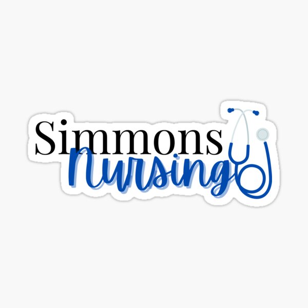 Simmons Nursing Sticker