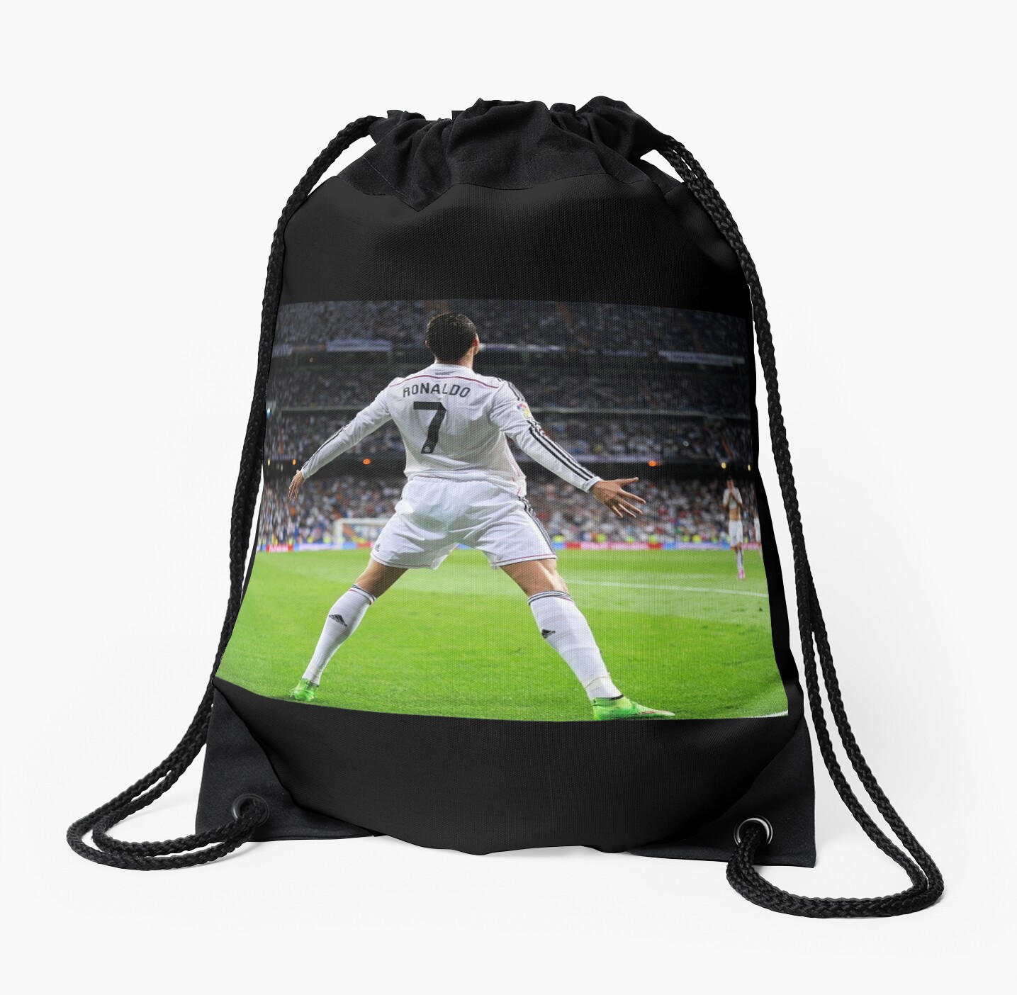 "Cristiano Ronaldo" Drawstring Bags by elbama Redbubble