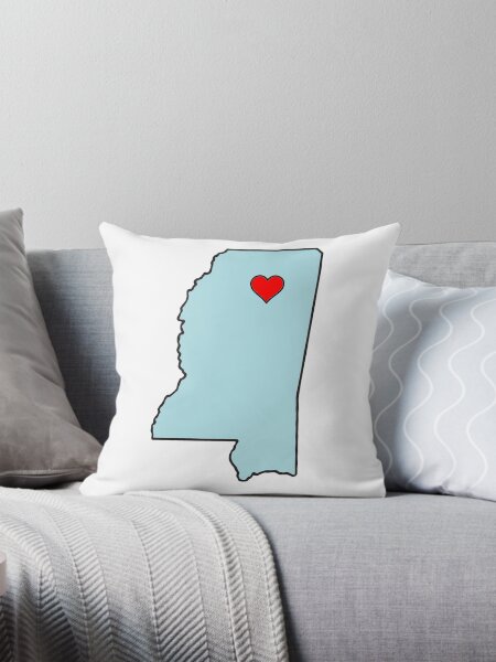 Aperçu de l'œuvre Coeur d'Oxford Mississippi créée et vendue par willdunphey.