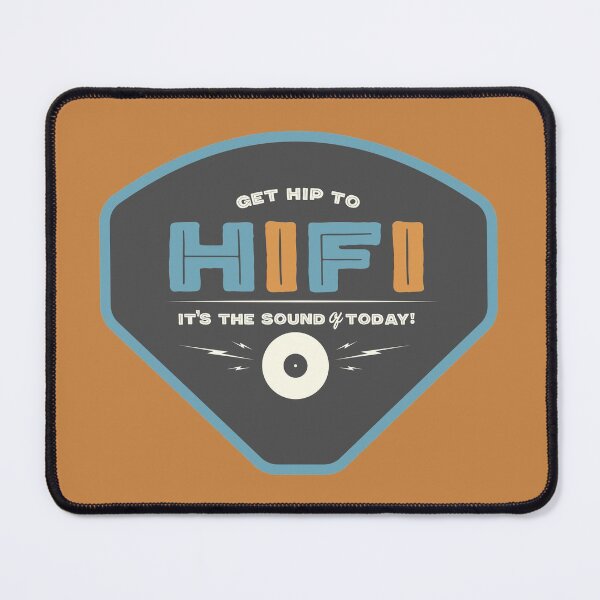 Item preview, Vintage hi fi stereo graphic art designed and sold by SerifsWhiskey.