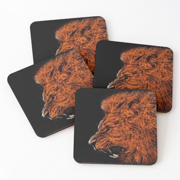 Item preview, León Arte moderno Pintura digital designed and sold by Zoo-Moo.