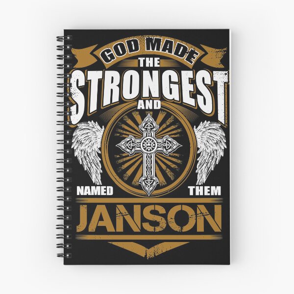 Item preview, Janson Name T Shirt - God Found Strongest And Named Them Janson Gift Item Tee designed and sold by artiagasonya.