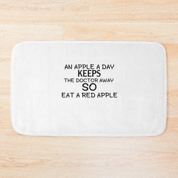 Item preview, An apple a day keeps the doctor away so eat a red apple designed and sold by salahnewdesign.