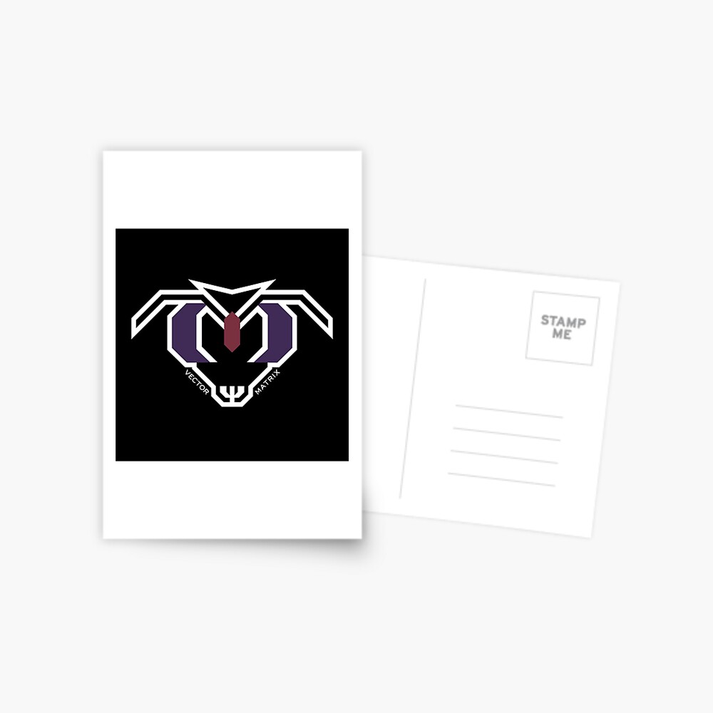 vector-matrix-logo-postcard-by-tekugen-redbubble