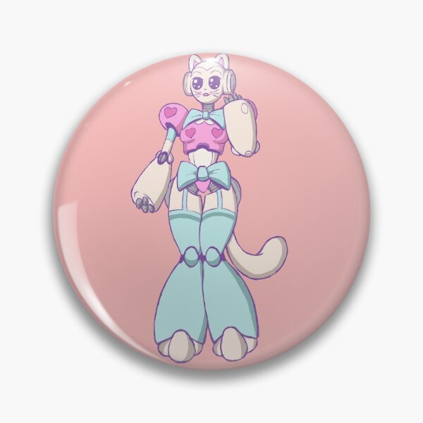 Item preview, Kawaii Mecha Cat Girl designed and sold by mortargirl.