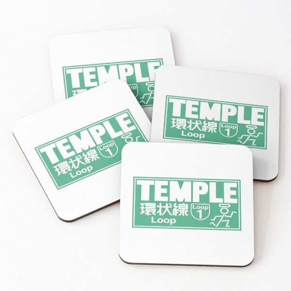 Item preview, TEMPLE RACING ROAD SIGN designed and sold by JDMShop.
