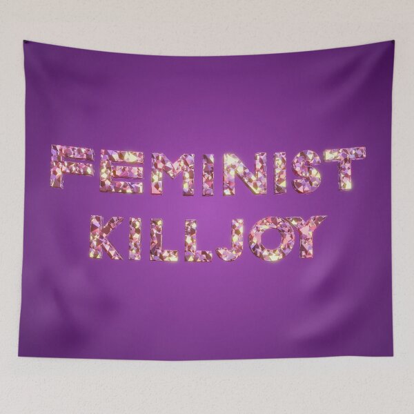 Item preview, Feminist Killjoy | Pink Violet | Retro Sparkle Glitter Design designed and sold by shi-RLY.