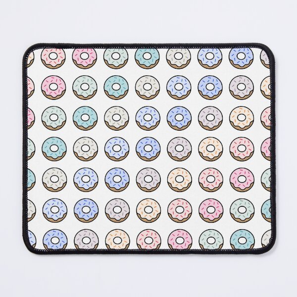 Item preview, Cute pastel donuts pattern designed and sold by PaulArden.
