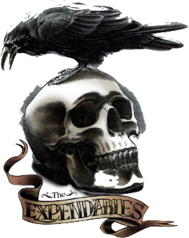 Expendables Logo Skull And Crow