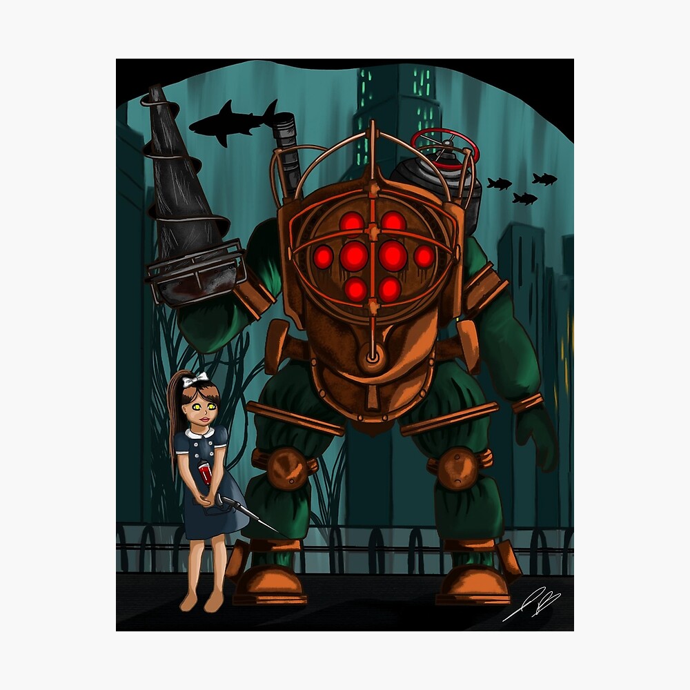 Bioshock Red Eyed Big Daddy 