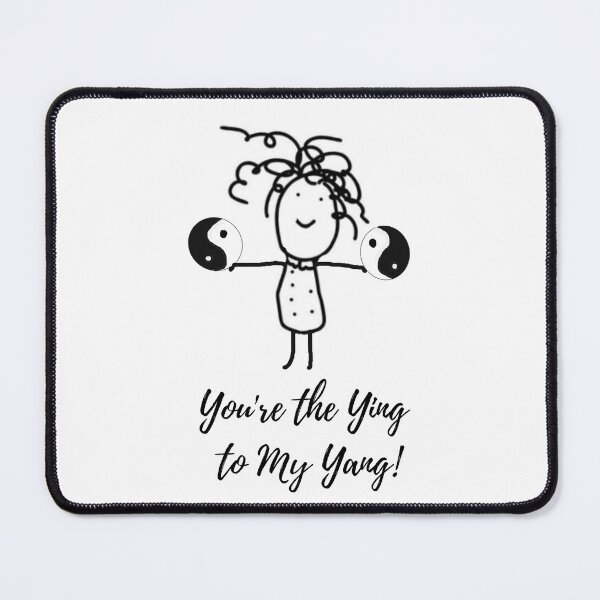 Item preview, Billie Boopot says You're her Ying to her Yang! designed and sold by BillieBoopot.