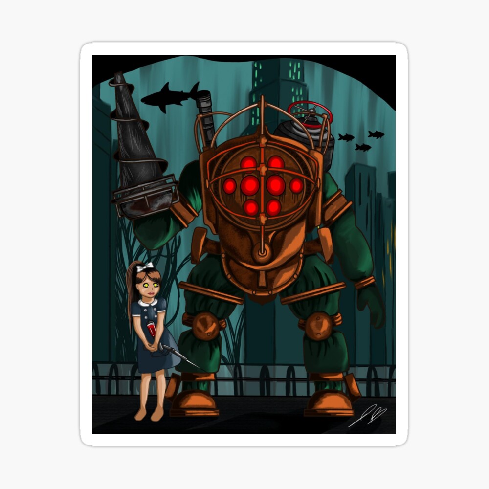 Bioshock Red Eyed Big Daddy 