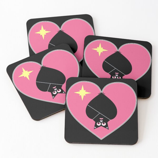 Artikelvorschau, Pink Sparkle Heart Bat entworfen und verkauft von Day10Machine.