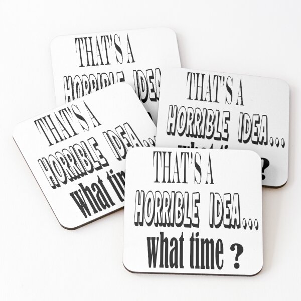 Item preview, Thats horrible idea what time designed and sold by belka620.