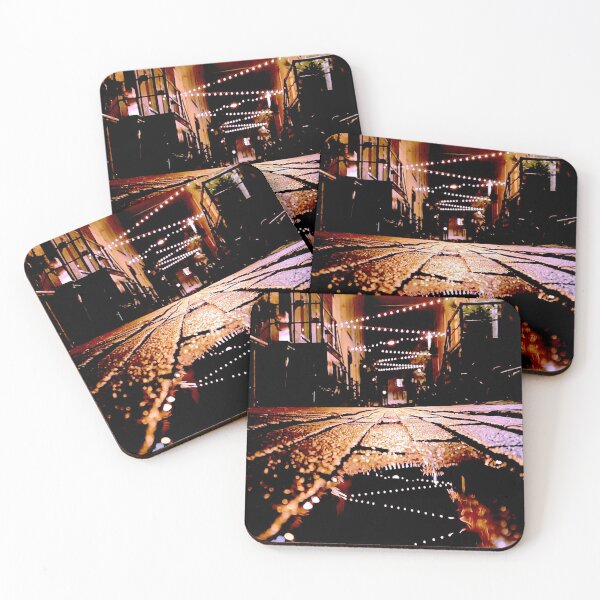 Item preview, Amsterdam city streets at night. designed and sold by Noel Ali ⭐⭐⭐⭐⭐.
