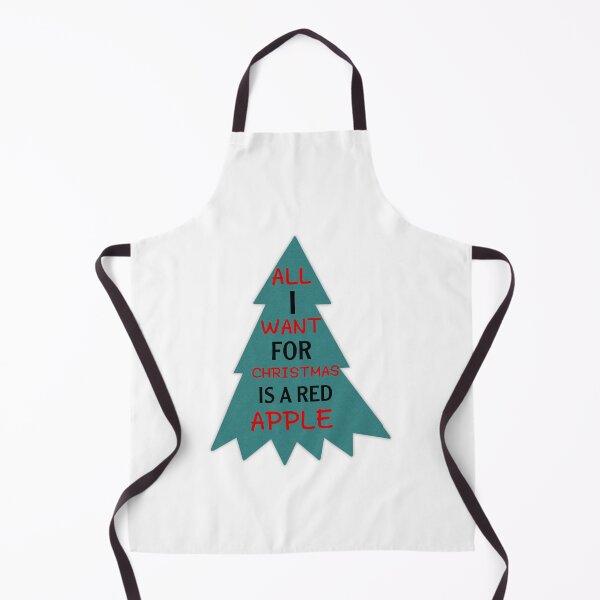Item preview, All i want for christmas is a red apple designed and sold by salahnewdesign.