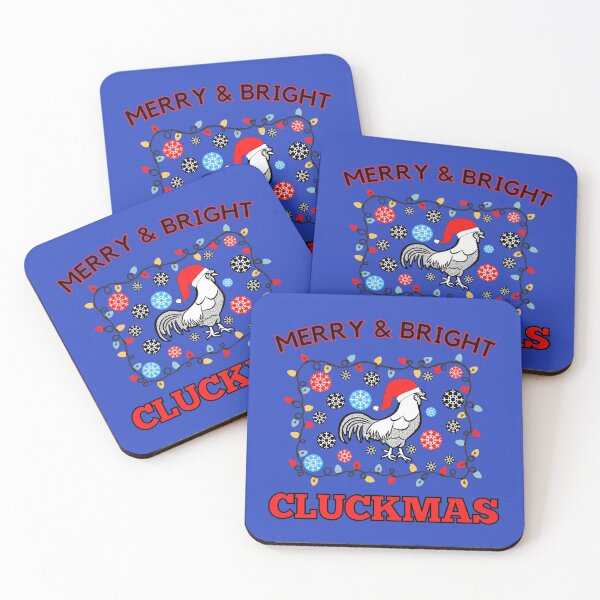 Item preview, Merry & Bright Cluckmas designed and sold by RKMR.