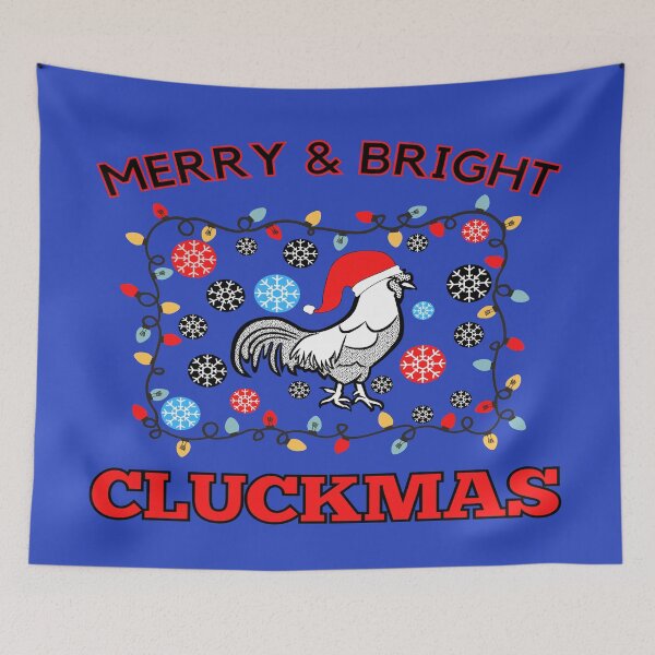 Item preview, Merry & Bright Cluckmas designed and sold by RKMR.