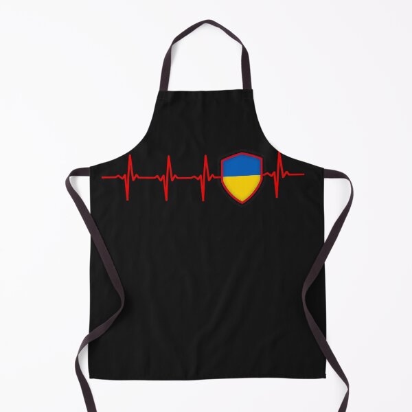Item preview, UKRAIN Heartbeat Flag designed and sold by Just Be Different.