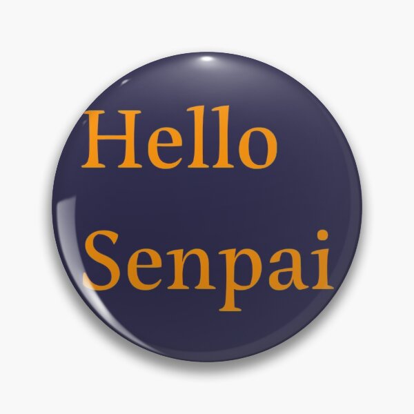 Aperçu de l'œuvre bonjour senpai créée et vendue par Abdelrahman ELFADEL.
