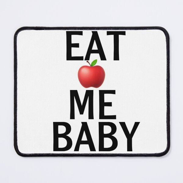 Item preview, Eat me baby eat a red apple gift designed and sold by salahnewdesign.
