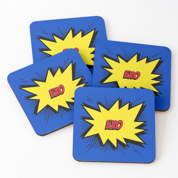 Item preview, EXO comic kapow style artwork designed and sold by CreatedbyJR.