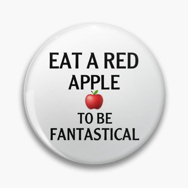 Item preview, Eat a red apple to be fantastical gift designed and sold by salahnewdesign.
