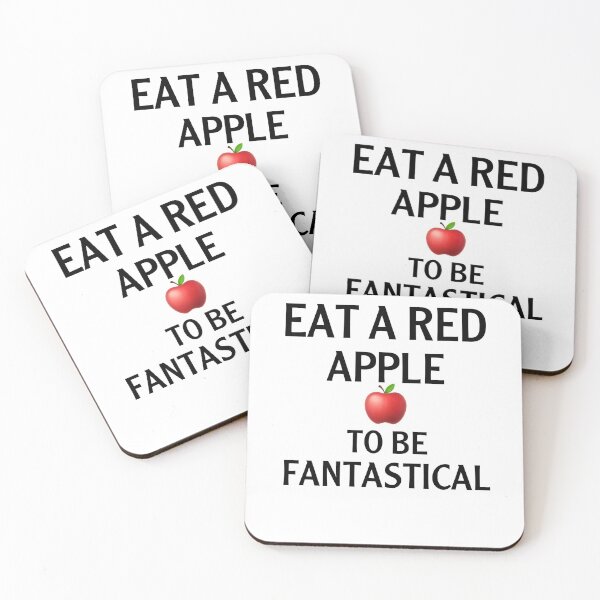 Item preview, Eat a red apple to be fantastical gift designed and sold by salahnewdesign.