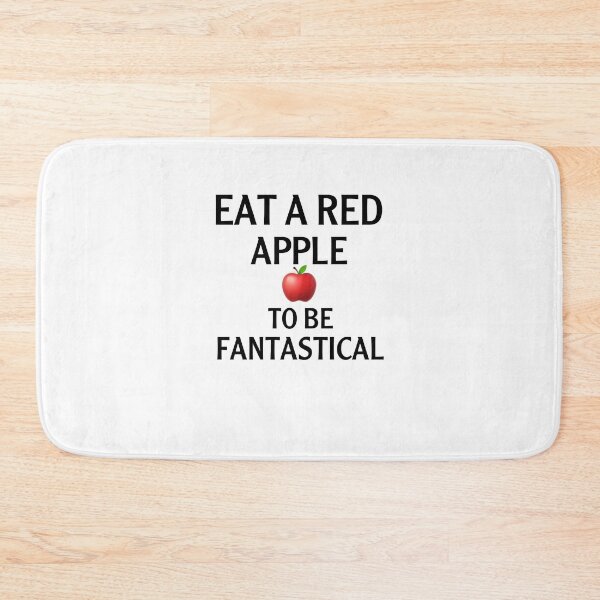 Item preview, Eat a red apple to be fantastical gift designed and sold by salahnewdesign.