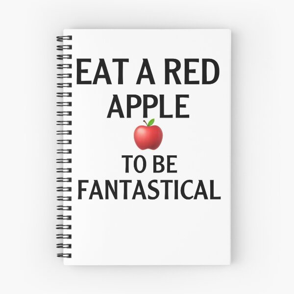 Item preview, Eat a red apple to be fantastical gift designed and sold by salahnewdesign.