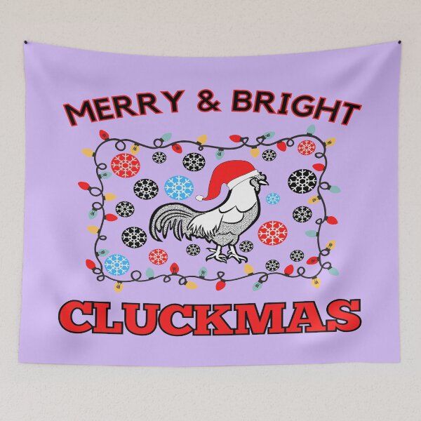 Item preview, Merry & Bright Cluckmas designed and sold by RKMR.