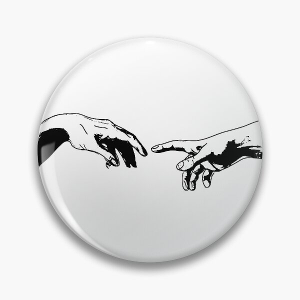 Item preview,  Creation of Adam Michelangelo Hands Outline designed and sold by ind3finite.