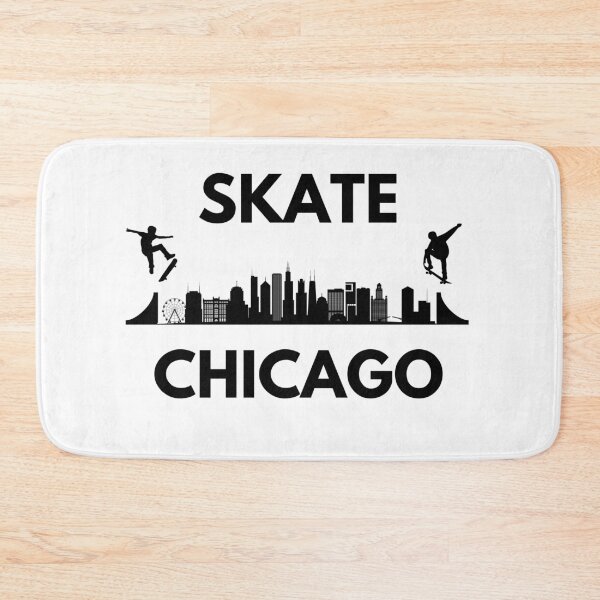 Item preview, Skate Chicago Skateboard Fans Chitown Windy City Skaters  designed and sold by BadLatitude.