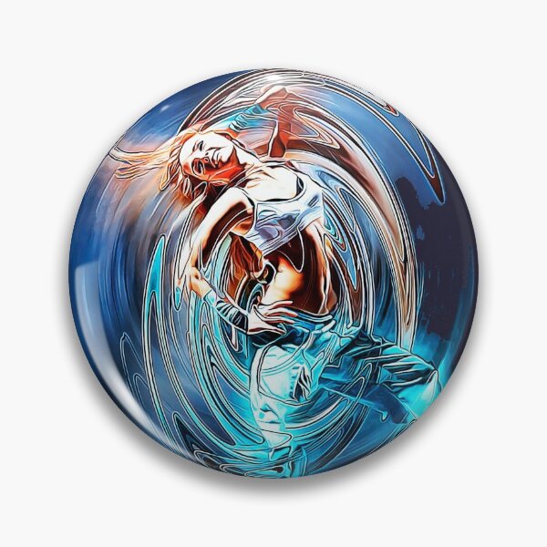 Item preview, DANCER BLUE POWER designed and sold by Kwayako.