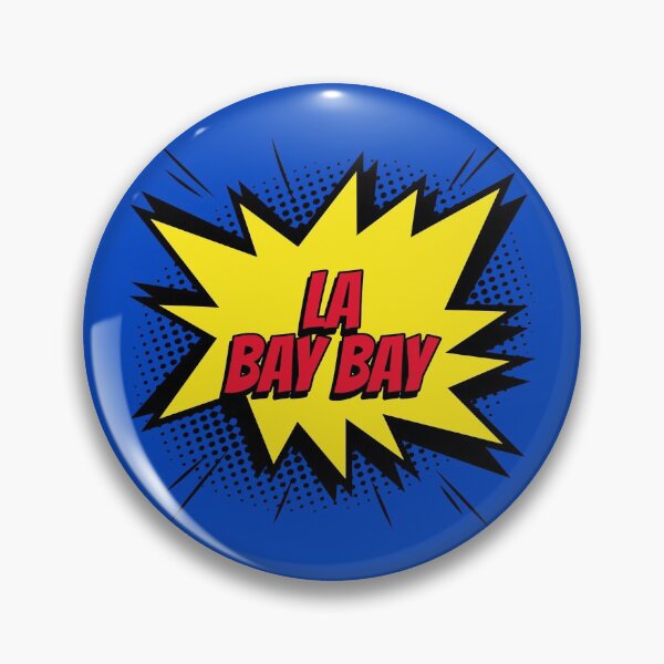 Artikelvorschau, LA Bay Bay Comic-Kunstwerk im Kapow-Stil entworfen und verkauft von CreatedbyJR.